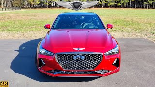 2021 Genesis G70  A 365HP Sport Sedan thatll SURPRISE You [upl. by Ilujna101]