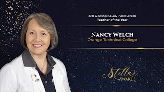 OCPS  202122 Teacher of the Year  Nancy Welch  Orange Technical College – Main Campus [upl. by Bloem986]