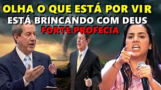 PAROU O CULTO E ENTREGOU FORTE PROFECIA ESTÁ BRINCANDO COM DEUS R R SOARES  CAMILA BARROS [upl. by Allenrac450]