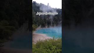 Inferno Crater Lake in Waimangu Volcanic Valley Must Visit in Rotorua shortsfeed shorts rotorua [upl. by Rimat447]