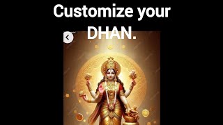 Dhanteras Customize your Dhan Wealth Customize your intentions [upl. by Alford]