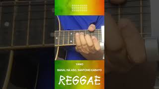 YANO  BANAL NA ASO SANTONG KABAYO  QUICK GUITAR TUTORIAL [upl. by Short]