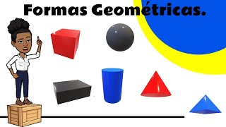 Formas Geométricas espaciais e planas [upl. by Delahk]