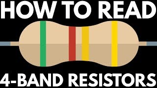 How to Read 4Band Resistor Colors [upl. by Kilan]