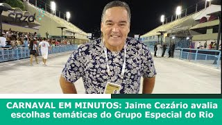 CARNAVAL EM MINUTOS com Jaime Cezário episódio8 [upl. by Maryly]