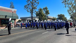 TWHS Marching Band amp Color Guard at the 2023 Tulare Fair Day Parade [upl. by Theola284]