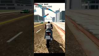 K T M quotBIKE Cheat Code 1210 indianbikedriving3d shortsfeed ktm ktmrc390 halfbike gaming viral [upl. by Annetta]