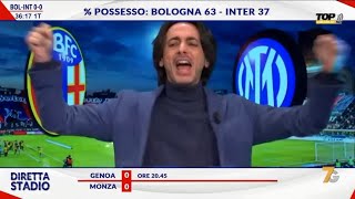 🎂 COMPLEANNO VINCENTE La sintesi della telecronaca di BOLOGNA  INTER 01 ⚽️ [upl. by Janith]