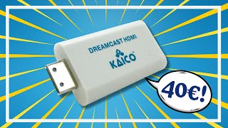 Bezahlbar und fast perfekt  Kaico Dreamcast HDMI Adapter Review [upl. by Effie595]