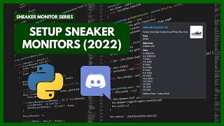 Sneaker Monitor Series Setup Sneaker Monitors 2022 [upl. by Jozef]