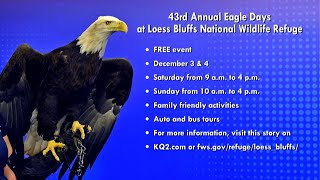 43rd Annual Eagle Days at Loess Bluffs Wildlife Refuge [upl. by Eleonora]