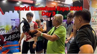 World Gamefowl Expo Day 3 January 21 2024  Vlog 7 [upl. by Ymma883]