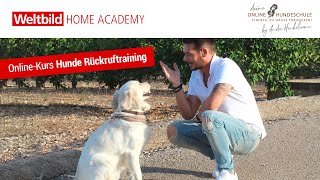 OnlineKurs Hunde Rückruftraining [upl. by Schweiker901]