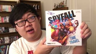 Board Game Reviews Ep 79 SPYFALL TIME TRAVEL [upl. by Newberry110]