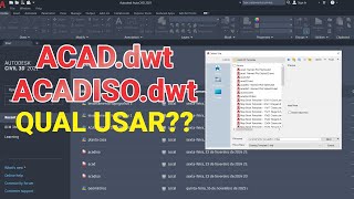 TEMPLATES ACADdwt E ACADISOdwt QUAL USAR [upl. by Arotahs]