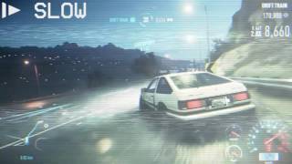 DEJA VU NFS 2015 Toyota AE 86 Drift Montage [upl. by Anidan]