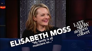 Elisabeth Moss Spills About Season 2 Of ‘The Handmaids Tale’  WWHL [upl. by Nyrrat736]