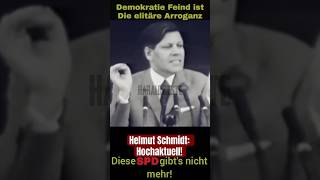 elitär e Arroganz ist das grosse problem für Die Demokratie helmutschmidt [upl. by Layne996]