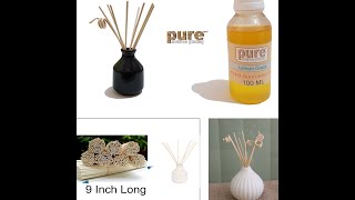 How To Use Reed Diffusers Pure Source India Reed Diffuser [upl. by Etnovaj]