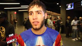 Prichard Colon On Victory On Danny Garcia Lamont Peterson Card [upl. by Umeh]