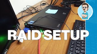 Configuring a RAID on ThinkSystem SE350 Edge Server [upl. by Immas725]