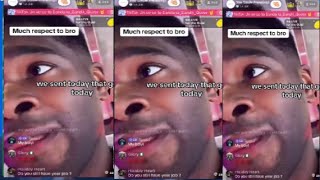 Mr HotSpot went live amp responded to fans asking him to clear the sample for Drake amp Lil Yachty [upl. by Bernardo]