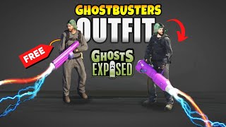 GTA Online How to Get Ghosts Exposed Outfit Ghostbusters Halloween Outfit Full Guide [upl. by Ynatirb]