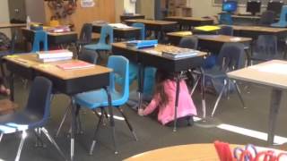 Londonderry students participate in earthquake drill [upl. by Eirolav]