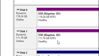 How to Merge 2 Disks into 1 Windows 10 Extend Volume [upl. by Danit88]