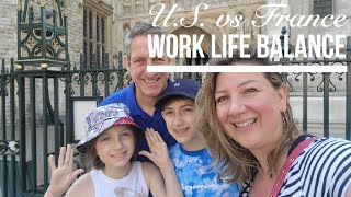 US vs France Work Life Balance [upl. by Tsenre]