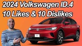 2024 Volkswagen ID4 Pro S 10 Likes amp 10 Dislikes  The Ioniq Guy [upl. by Norbel]