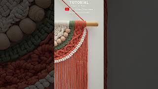 Como hacer TAPIZ Plumas de macramé  tapestry feathers [upl. by Asek]