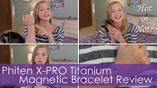 Phiten XPRO Titanium Magnetic Bracelet Review  Hot or Not [upl. by Aronal]