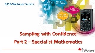 Sampling with Confidence  Statistical Inference and Hypothesis Testing [upl. by Sherard421]