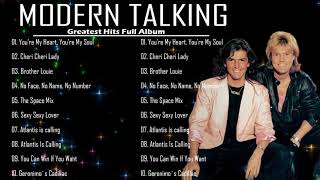 Modern Talking Die besten und meistgehörten Songs aller Zeiten Modern Talking Great hits full Album [upl. by Enilegna]