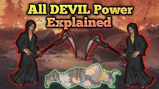 Top 5 DEVIL Powers Explained  The you Testament 2D Coming to [upl. by Htiduj599]