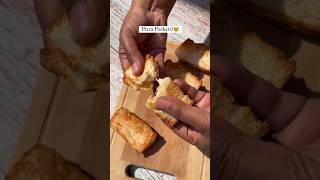 Easy Dominos Style Cheesy Bread Pizza Pockets😍😍dominospizzapocket cheesefoodtrendingshorts [upl. by Hudson]