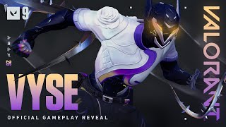 Vyse Official Gameplay Reveal  VALORANT [upl. by Aimik]