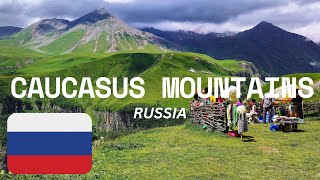 EXPLORING THE CAUCASUS MOUNTAINS A JOURNEY THROUGH RUSSIAS RICH LANDSCAPE caucasus [upl. by Nagap708]