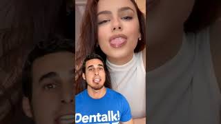 Aparatos para BLANQUEAR los DIENTES ¿Funcionan Reto TIKTOK whitening teeth spit [upl. by Eerat]