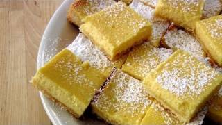 Lemon Bars  Recipe by Laura Vitale  Laura in the Kitchen Episode 136 [upl. by Fu]