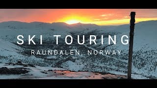 Ski Touring  Raundalen Norway Mjølfjell Horndalsnuten [upl. by Assela]