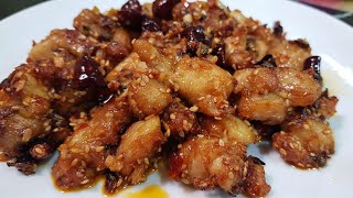 家常菜【辣子鸡】【Sautéed Diced Chicken with Chili Pepper Sichuan Style】 [upl. by Fondea]