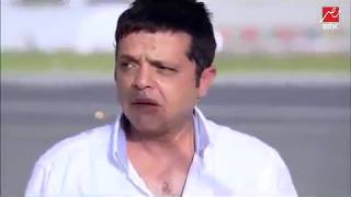 شوف رد فعل محمد هنيدي لما شاف رامز جلال فى رامز واكل الجو [upl. by Gnous]