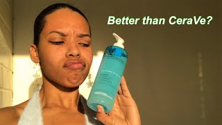 La Roche Posay Purifying Foaming Face Cleanser Review  IS THIS BETTER THAN CERAVE [upl. by Nnylhsa863]