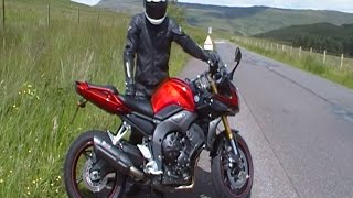 Yamaha FZ1 Fazer Mivv Suono Exhaust HD [upl. by Sanoj]