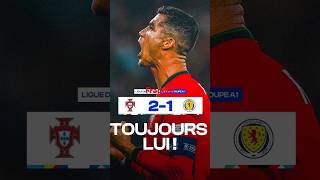 Les Portugais ils ont encore frappés shorts portugal écosse youtube foot football soccer [upl. by Klimesh]