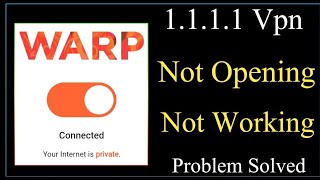 1111 vpn not connecting problem 2023  1111 vpn connect nahi ho raha hai [upl. by Batty503]