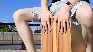 Cajon Tutorial Basic Reggae Groove [upl. by Asennav681]