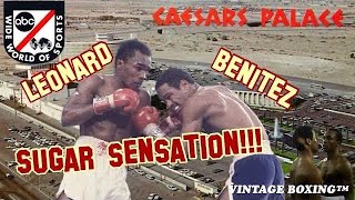 Sugar Ray Leonard vs Wilfred Benitez ABC Full uncut Broadcast 1979 1080p 120fps [upl. by Armand]